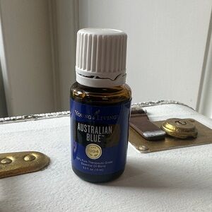 Young Living Australian Blue Oil in Deep Blue Bottle